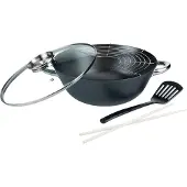 GSW Steel Forged Wokpanna - 32 cm (Set med 4)