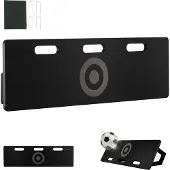 Vevor Fotbollsrebounderbräda, 40"x12" Bärbar Fotbollsvägg med 2 Returvinklar, Hopfällbar HDPE Kickback Reboundbräda, Fotbollsträningsutrustning för barn och vuxna, Passnings- och Skottövning