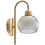LUCANDE Vägglampa , Mylah, dimbara, Guld / mässing, Vardagsrum, Metall, Vintage / retro