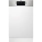 AEG Series 7000 FEE7341AZM, Halvintegrerad, Slimline (45 cm), Rostfritt stål, Knappar, Röra, LED, 1,5 m