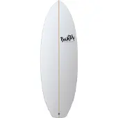 Buster Fx Type Riversurfboard white, 5'6