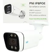 Pni Ip8poe 4k övervakningskamera