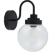 LUCANDE Vägglampa , Badolo, dimbara, Svart, Badrum