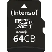 Ginza.se microSD 64GB UHS-I Intenso