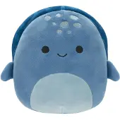 Squishmallows Truman the Blue Leatherback Turtle, 19 cm