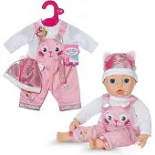 Zapf BABY born Onesie with Hat 43cm