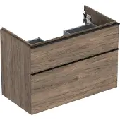 Geberit Underskåp iCon 2 lådor 88,8x61,5 nöt