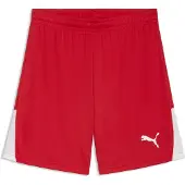 Puma Sportbyxa 'TeamLIGA26' röd / vit