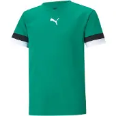 Puma Funktionstopp 'TeamRise' smaragd / svart / vit
