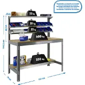 Simon Rack Simonwork (bancos De Trabajo) Bt1 Arbetsbänk 1445x1510x760 Mm
