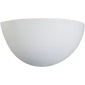 LINDBY Uplight vägglampa Pascali , dimbar, Vitt / opal, Vardagsrum / matsal, Gips / lera, Modern, Vägglampa, vägglampa inomhus