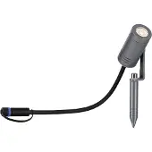 Paulmann 94368 Belysningssystem Plug&Shine Varmvit Grå