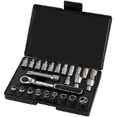 Sata Verktygspaket ST09131SJ; 1/4''; 25 st.