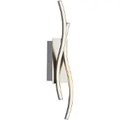 LINDBY LED vägglampa Safia , Aluminium / grå / zink, Vardagsrum / matsal, Aluminium / grå / zink, Modern, LED-vägglampa, vägglampa inomhus