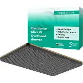 Hansgrohe Huvuddusch RD A q 210/340mm 1-strålig brons