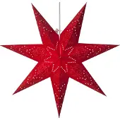 Star Trading Julstjärna hängande (papper) 54cm | Sensys Röd []