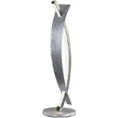 LUCANDE LED bordslampa Marija , dimbar, Förkromad / silver, Vardagsrum / matsal, Metall, Modern, LED-bordslampa