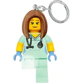 LEGO Up Lego Classic Ljus Sjuksköterska Nyckelring 8 Cm