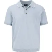 Fynch&Hatton Cotton Linen Kortärmad Polotröja