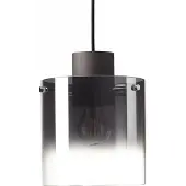 Brilliant Glas pendellampa Beth, dimbar, Aluminium / grå / zink, Vardagsrum / matsal, Glas, Modern, Pendellampa