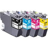 KMP Bläck Ersätter Brother LC-3213BK, LC-3213C, LC-3213M, LC-3213Y Kompatibel Kombi-pack Färg B101V 1539,4005