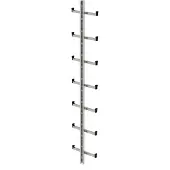 MUNK Günzburger Steigtechnik 77554 Enstativstege Montering med verktyg Arbetshöjd (max.): 395 cm
