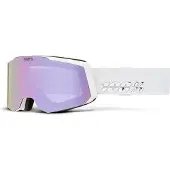 100% SNOW - SNOWCRAFT S skidglasögon vit HiPER Lavender Mirror