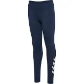 Hummel Leggings - hmlJR - Black Melerad - - 14 år (164) - Leggings