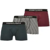 Urban Classics Set Of 3 Boxers Grönt L Man