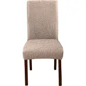 INF Töjbara Stolsöverdrag för Matplats Beige