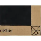 Calvin Klein Strandhandduk ljusbrun / svart