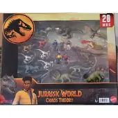 Mattel Jurassic Park MINIS Chaos Theory Exklusiv Mini Figurer 20-Pack