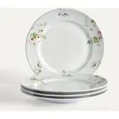 Fyrklövern Nordic Dawn tallrik 27 cm 4-pack, Sommar Mattallrik