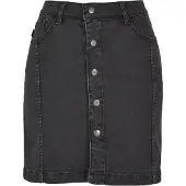 Urban Classics Organic Stretch Button Denim Jeanskjol