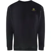 Aquascutum Iconic Crest Svart Träningsset Med Rund Hals