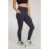 Mountain Warehouse Dam/Ladies Blackout Leggings med hög midja (Mörkgrå)