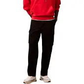 Calvin Klein Jeans Straight Cotton Twill Cargo Trousers