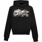 AMIRI Pegasus Script Hoodie Svart