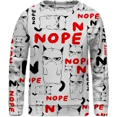 Mr. GUGU & Miss GO "Grumpy Nope" Sweatshirt