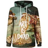 Mr. GUGU & Miss GO "Art is Dead" Hoodie