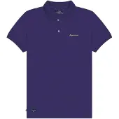Aquascutum Active Cotton Polo Dry-fit Lila Pikétröja