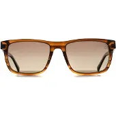 Timberland Rectangle Mens Striped Brown Horn Brown TB00020
