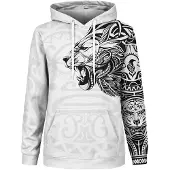 Mr. GUGU & Miss GO "Polynesian Lion" Hoodie