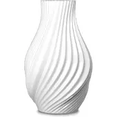 Lyngby Porcelæn Twist Vas 18 cm Vit