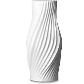 Lyngby Porcelæn Twist Vas 31 cm Vit