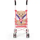 Baby Born - Stroller with Bag Pink