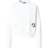Karl lagerfeld JEANS Sweatshirt svart / vit