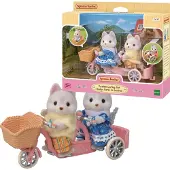 Sylvanian Families - Husky syskon och deras tandem