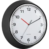 Karlsson väggklocka Modern Retro black KA6006BK
