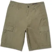 Volcom Strange Tripper Cargo 22 Shorts wintermoss Storlek 30